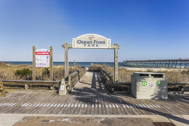 1437 Fort Fisher Blvd S Unit D3, Kure Beach, NC 28449 - surrounding community featuring a water view