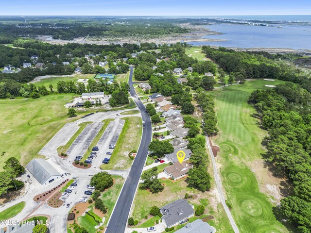 106 N Shore Dr, Sneads Ferry, NC 28460 - view of property location featuring a large body of water and a golf course