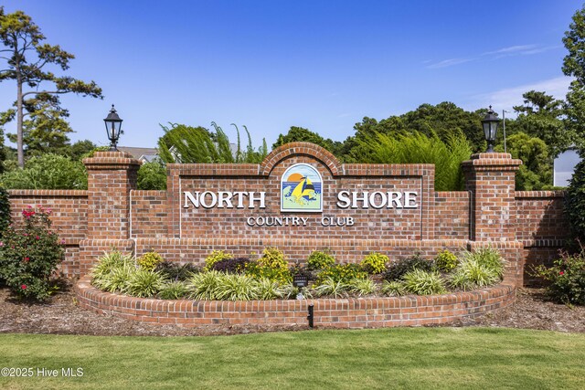 106 N Shore Dr, Sneads Ferry, NC 28460 - community / neighborhood sign with a yard