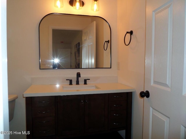 108 Swan Point Rd, Bayboro, NC 28515 - bathroom featuring vanity and toilet