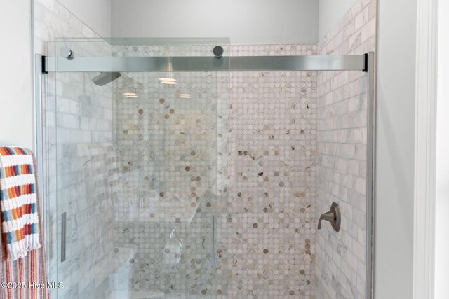 412 Keziah St, Oak Island, NC 28465 - bathroom featuring a shower stall