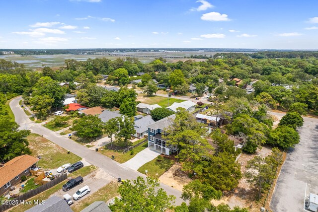 412 Keziah St, Oak Island, NC 28465 - aerial perspective of suburban area