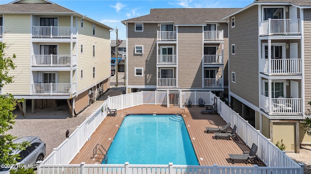 1503 Carolina Beach Ave N Unit 2A, Carolina Beach, NC 28428 - community pool with a fenced backyard