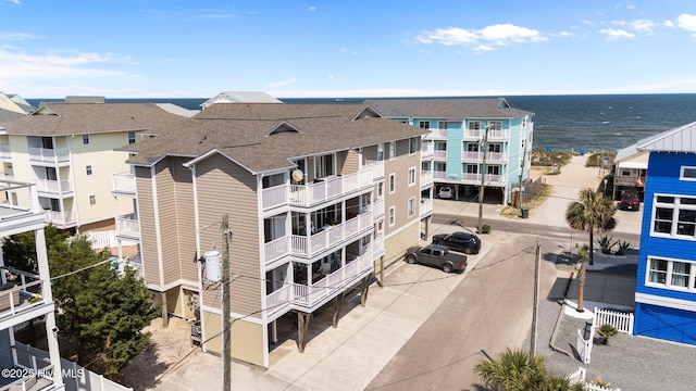 1503 Carolina Beach Ave N Unit 2A, Carolina Beach, NC 28428 - view of apartment building / complex featuring a water view