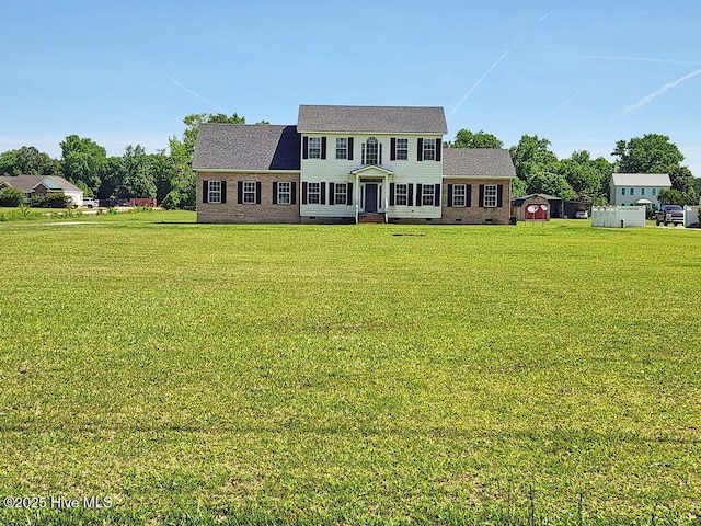 5702 Whichard Rd, Stokes, NC 27884 - colonial inspired home featuring crawl space and a front lawn
