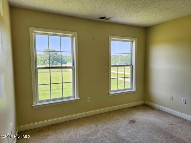 5702 Whichard Rd, Stokes, NC 27884 - carpeted spare room featuring healthy amount of natural light, baseboards, and a textured ceiling