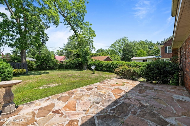 1510 Lucerne Way, New Bern, NC 28560 - view of yard featuring a patio