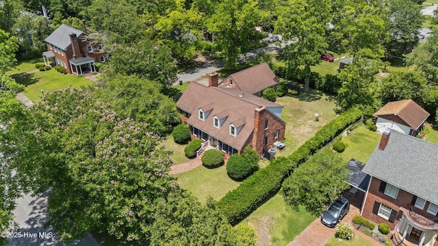 1510 Lucerne Way, New Bern, NC 28560 - aerial view of property and surrounding area