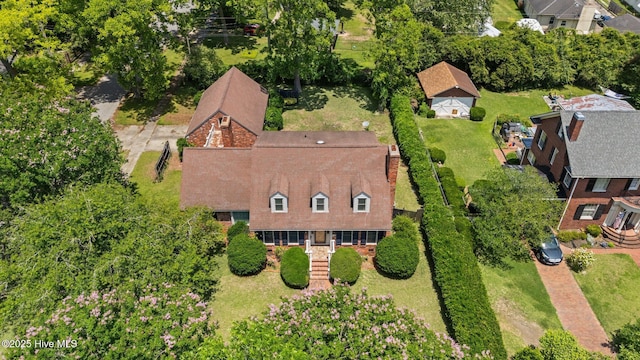 1510 Lucerne Way, New Bern, NC 28560 - aerial view of property and surrounding area