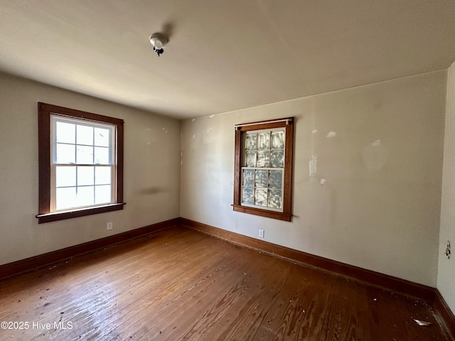 718 Beasley Rd, Roper, NC 27970 - unfurnished room with hardwood / wood-style flooring and baseboards