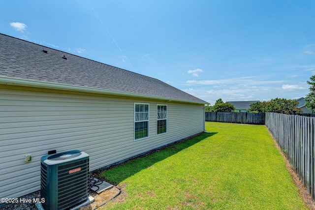 443 Foxfield Ct, Wilmington, NC 28411 - view of yard featuring central air condition unit