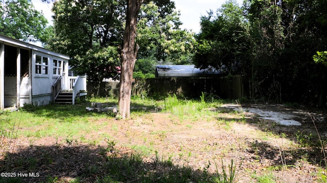 1817 Asheville St, New Bern, NC 28560 - view of yard