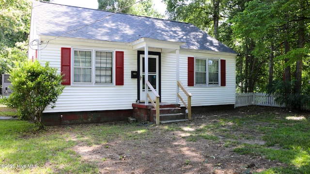 1817 Asheville St, New Bern, NC 28560 - view of front of home with a shingled roof