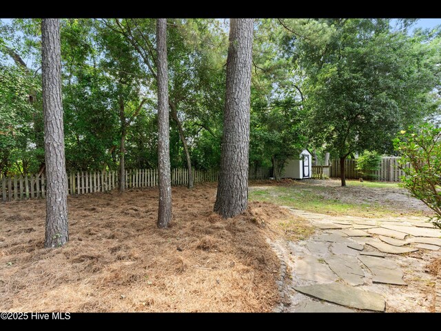 822 Lambrook Dr, Wilmington, NC 28411 - view of fenced backyard