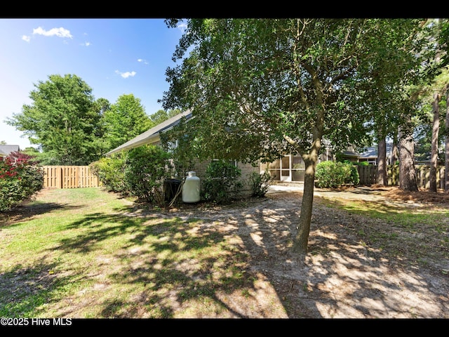 822 Lambrook Dr, Wilmington, NC 28411 - view of yard featuring a sunroom