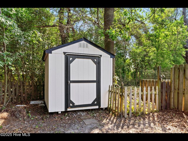 822 Lambrook Dr, Wilmington, NC 28411 - view of shed