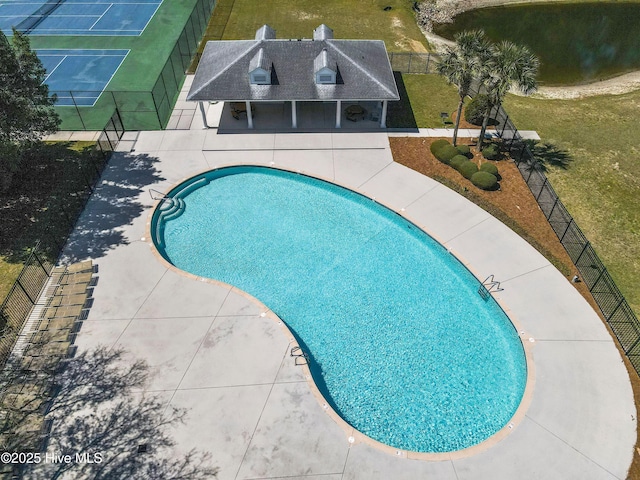 822 Lambrook Dr, Wilmington, NC 28411 - swimming pool featuring a patio