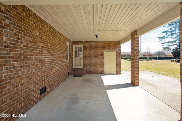 3007 Camelot Dr, Kinston, NC 28504 - view of patio / terrace with entry steps and an attached carport