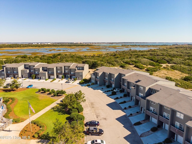 2106 E Fort Macon Rd Unit 310Tar, Atlantic Beach, NC 28512 - aerial view of residential area featuring a nearby body of water