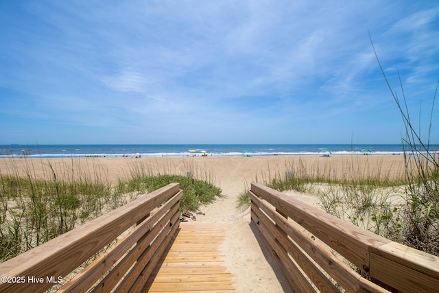2106 E Fort Macon Rd Unit 310Tar, Atlantic Beach, NC 28512 - view of community featuring view of water and beach