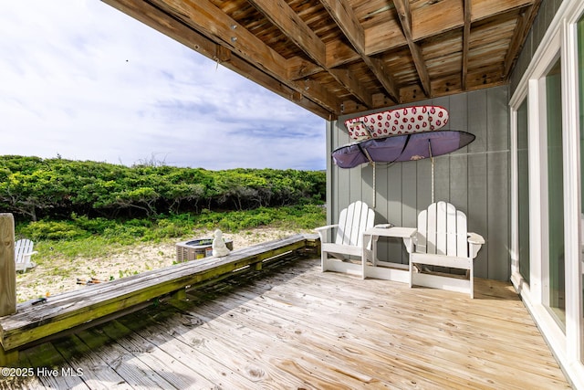 2106 E Fort Macon Rd Unit 310Tar, Atlantic Beach, NC 28512 - view of deck