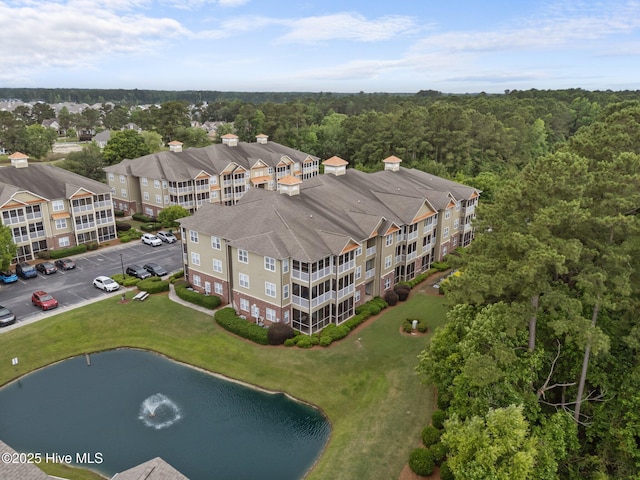 395 S Crow Creek Dr Unit 1511, Calabash, NC 28467 - aerial view of a nearby body of water, apartment complex / building, and a heavily wooded area