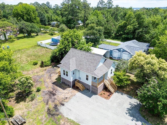 312 Bernhurst Rd, New Bern, NC 28560 - view from above of property