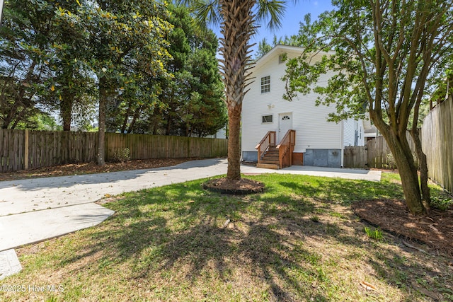 2415 Circle St, Wilmington, NC 28403 - view of yard