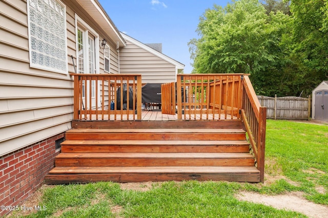 905 Sebring Dr, Winterville, NC 28590 - view of wooden terrace