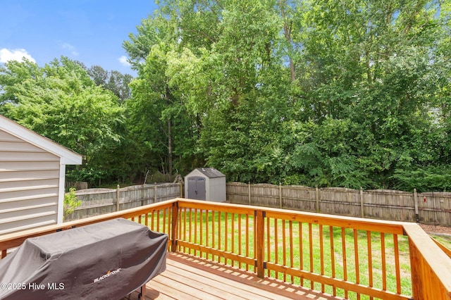 905 Sebring Dr, Winterville, NC 28590 - deck with view of wooded area and a grill