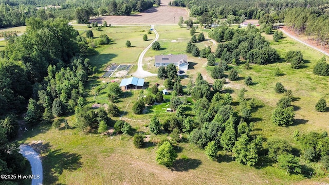 126 Vick Ave, Carthage, NC 28327 - aerial view of property's location with rural landscape