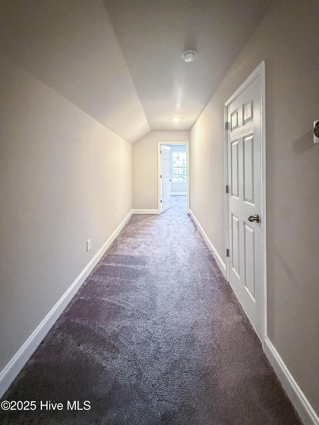 126 Vick Ave, Carthage, NC 28327 - bonus room featuring vaulted ceiling, baseboards, and carpet floors