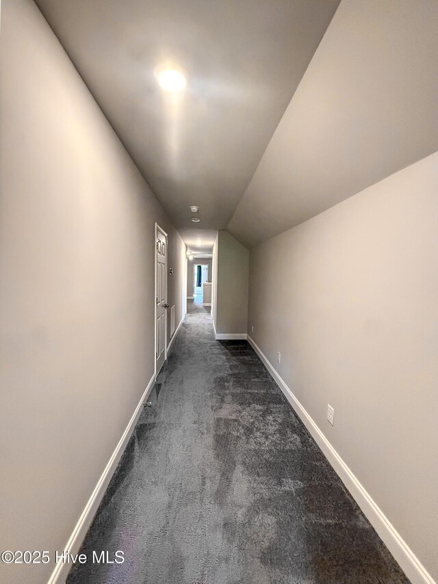 126 Vick Ave, Carthage, NC 28327 - bonus room with lofted ceiling, dark colored carpet, and baseboards