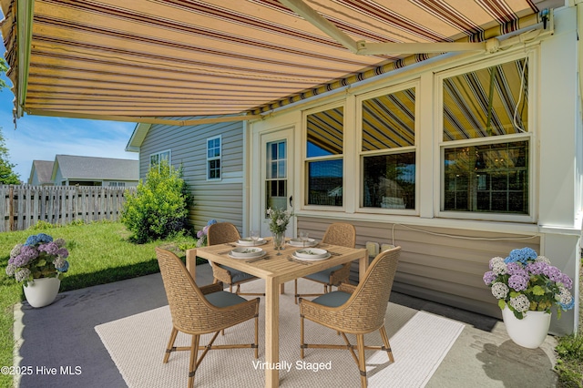 435 Foxfield Ct, Wilmington, NC 28411 - view of patio with outdoor dining space