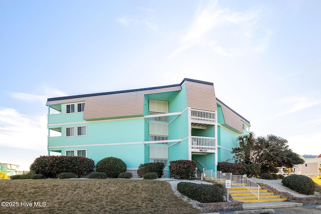 301 E Commerce Way Unit 350, Atlantic Beach, NC 28512 - view of property with stairway