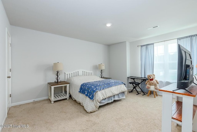 106 Featherstone Ln, New Bern, NC 28562 - bedroom with carpet and baseboards