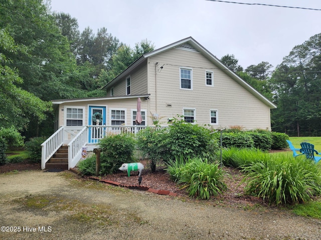 353 Old Savannah Rd, Burgaw, NC 28425 - view of front of home featuring view of scattered trees