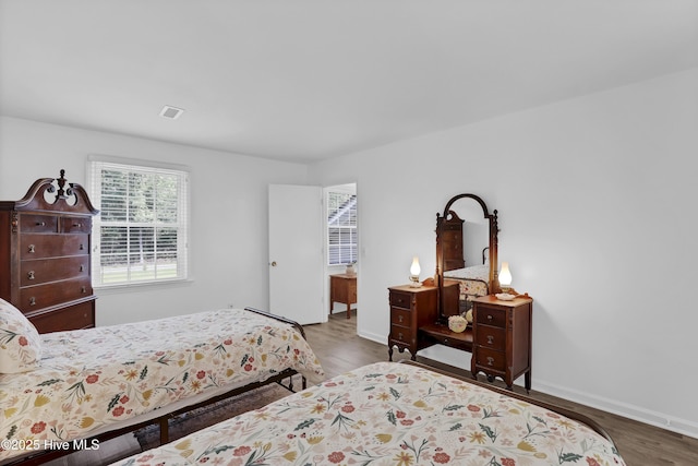 353 Old Savannah Rd, Burgaw, NC 28425 - bedroom with wood finished floors and baseboards