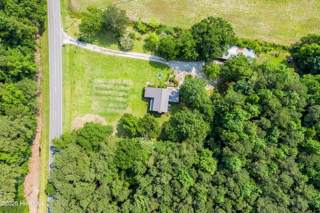 353 Old Savannah Rd, Burgaw, NC 28425 - aerial view of property and surrounding area with rural landscape