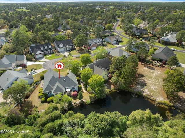 4156 Buckingham Ct, Southport, NC 28461 - aerial view of property's location featuring nearby suburban area and a large body of water