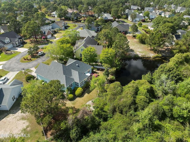 4156 Buckingham Ct, Southport, NC 28461 - aerial view of property's location featuring nearby suburban area and a large body of water