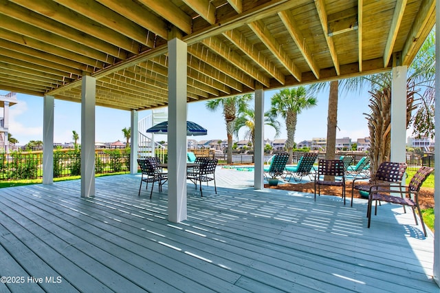 1510 N Shore Dr, Sunset Beach, NC 28468 - view of deck