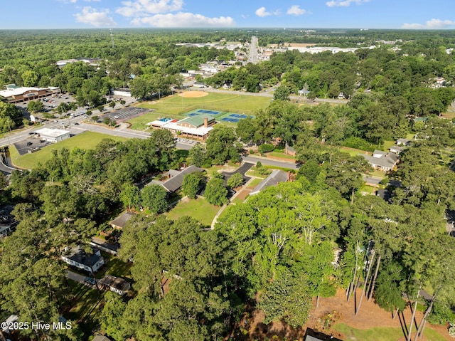 809 Greenbriar Rd, Kinston, NC 28501 - aerial view of property and surrounding area featuring a forest