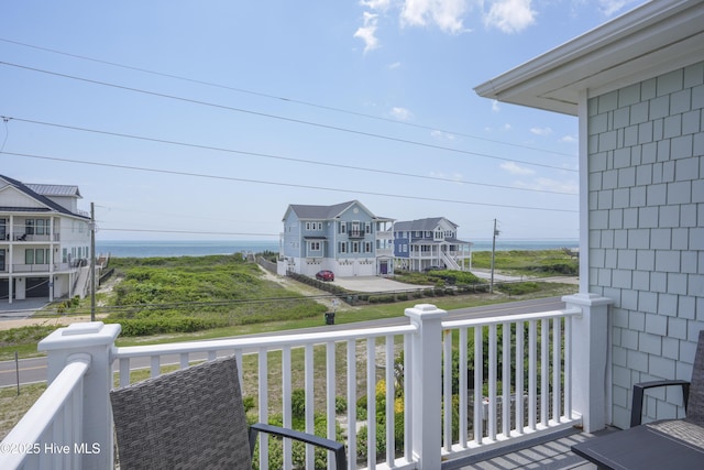 601 New River Inlet Rd, North Topsail Beach, NC 28460 - view of balcony