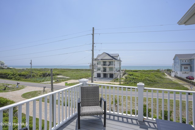 601 New River Inlet Rd, North Topsail Beach, NC 28460 - view of deck