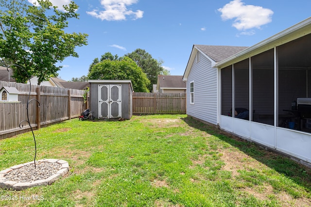 102 Oakwood Ln, Elizabeth City, NC 27909 - view of yard featuring a sunroom