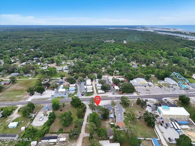 3331 Holden Beach Rd SW, Supply, NC 28462 - aerial view of property's location with a heavily wooded area