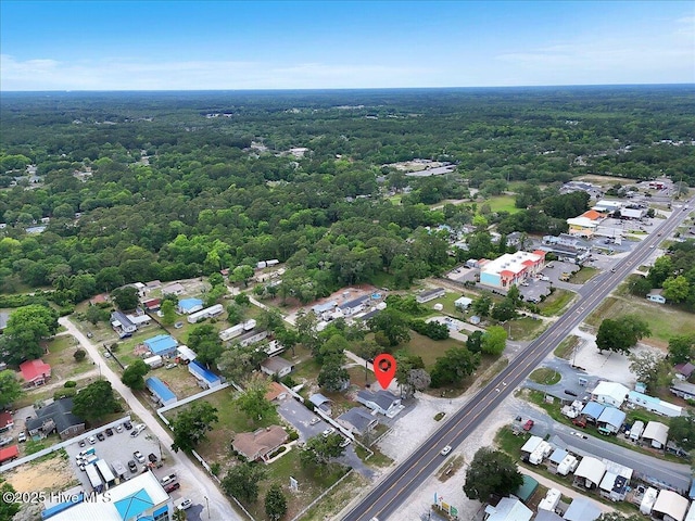 3331 Holden Beach Rd SW, Supply, NC 28462 - aerial overview of property's location featuring a heavily wooded area
