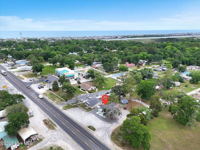 3331 Holden Beach Rd SW, Supply, NC 28462 - drone / aerial view of a tree filled landscape and a nearby body of water