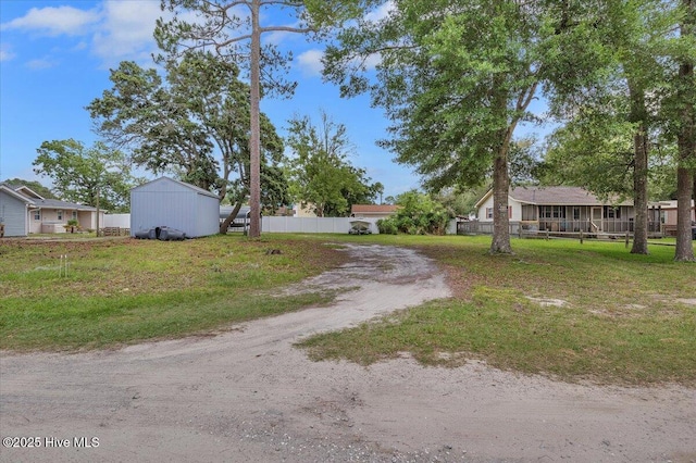 3331 Holden Beach Rd SW, Supply, NC 28462 - view of dirt / gravel driveway